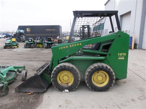 john deere 125 skid steer control pattern|john deere 125 loader specs.